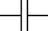 Schematic Symbol for a Capacitor