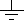 Schematic Symbol for Ground