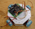 HDPE Omni-Wheel Robot (click to enlarge)